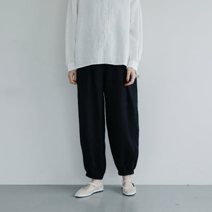 SALUÉ／white label リネンロングペティパンツ