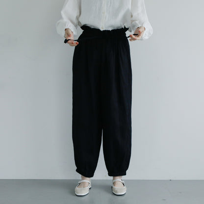 SALUÉ／white label リネンロングペティパンツ