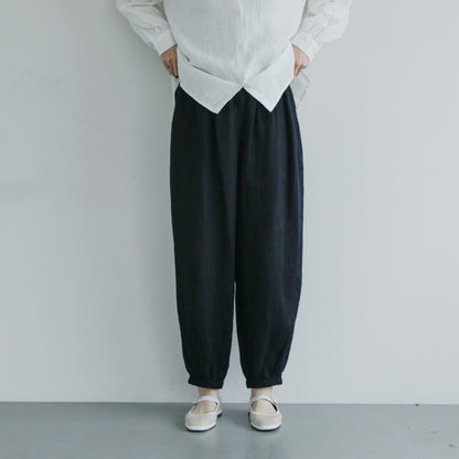 SALUÉ／white label リネンロングペティパンツ