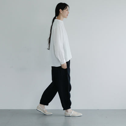 SALUÉ／white label リネンロングペティパンツ