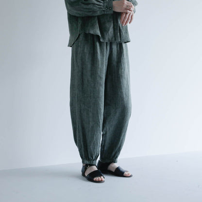 SALUÉ／white label リネンロングペティパンツ
