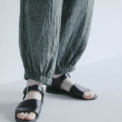 SALUÉ／white label リネンロングペティパンツ