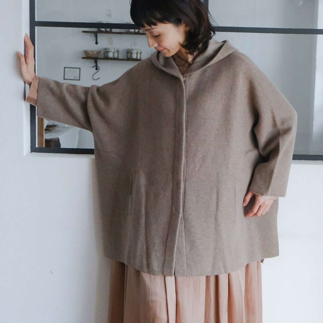 ［FREEMAN--B］オーバーフードドルマンコート