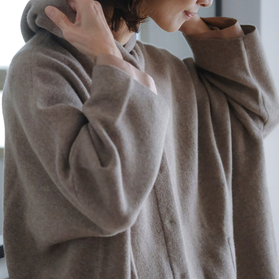 ［FREEMAN--B］オーバーフードドルマンコート