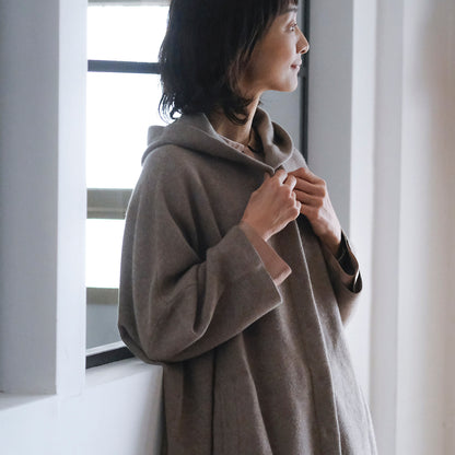 ［FREEMAN--B］オーバーフードドルマンコート