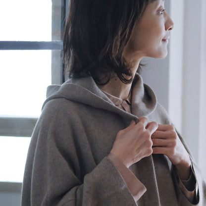 ［FREEMAN--B］オーバーフードドルマンコート