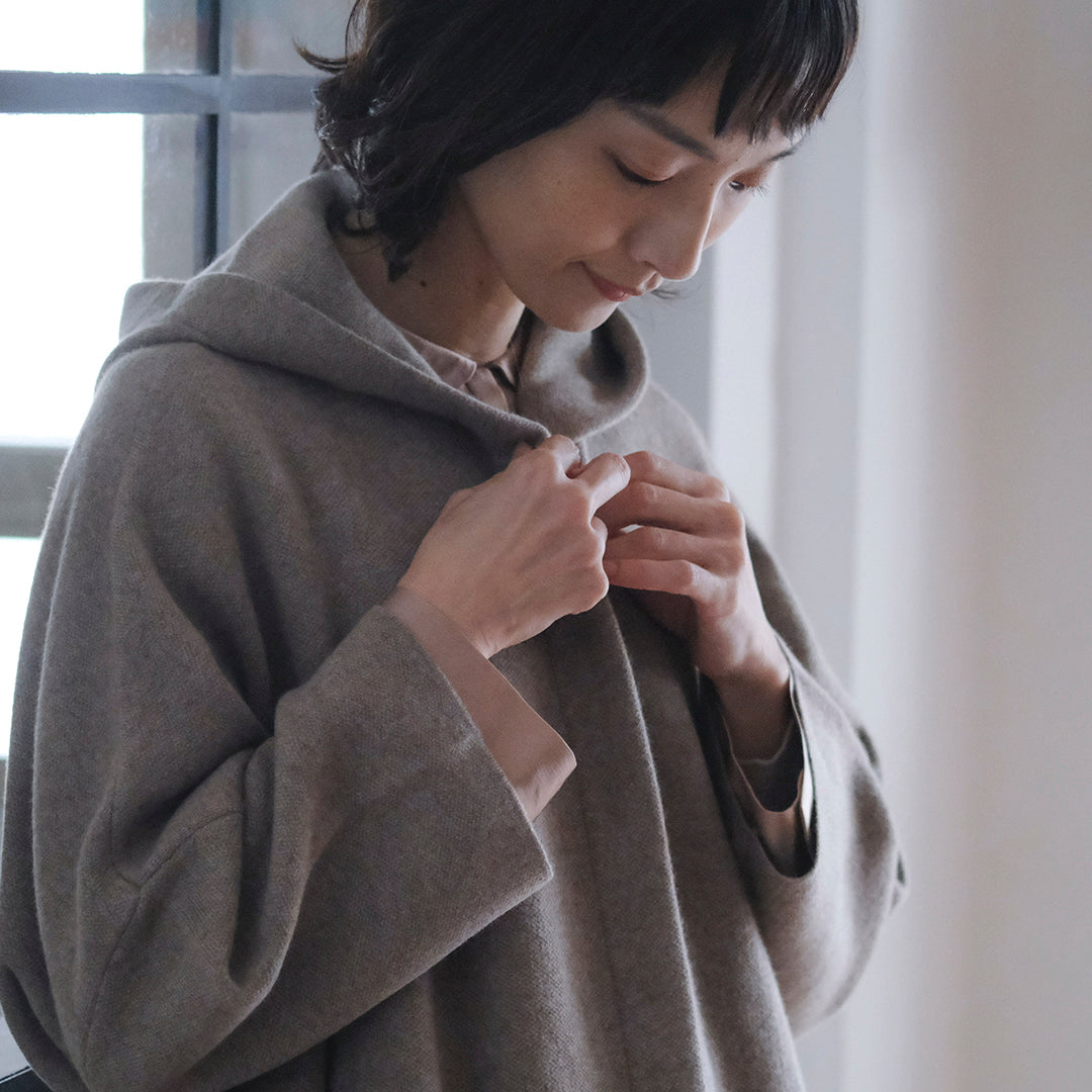 ［FREEMAN--B］オーバーフードドルマンコート