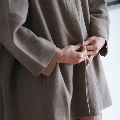 ［FREEMAN--B］オーバーフードドルマンコート