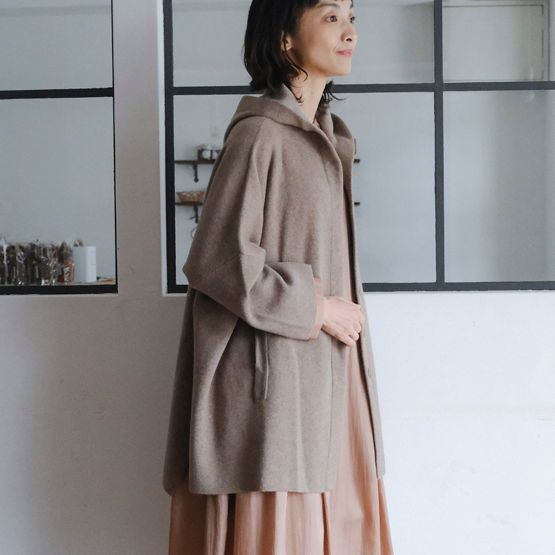 ［FREEMAN--B］オーバーフードドルマンコート