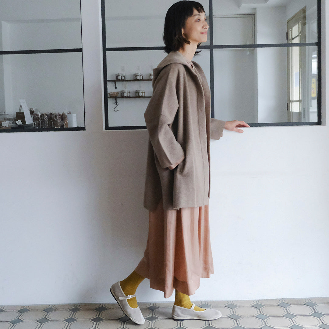 ［FREEMAN--B］オーバーフードドルマンコート