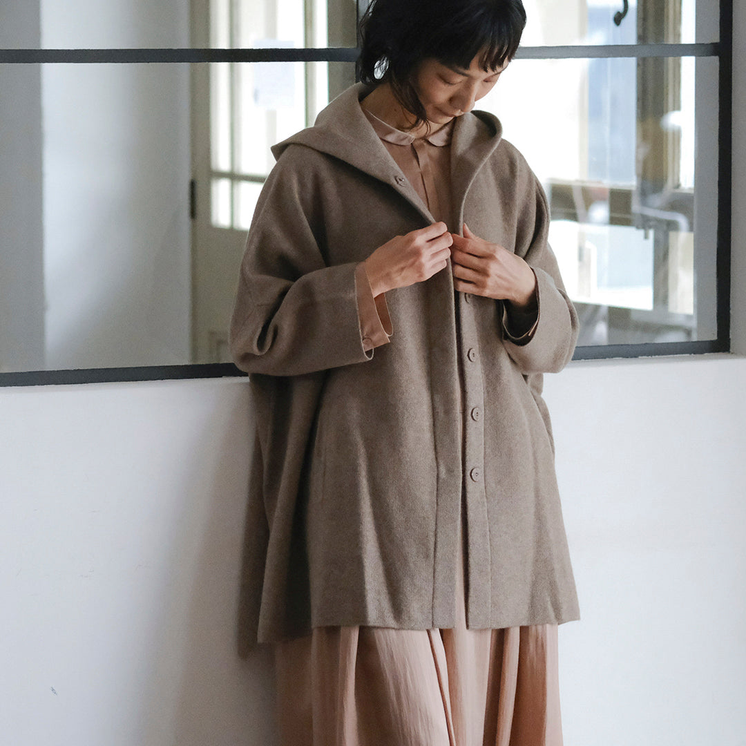 ［FREEMAN--B］オーバーフードドルマンコート