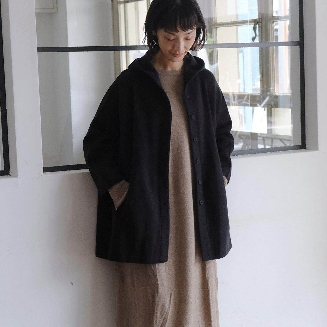 ［FREEMAN--B］オーバーフードドルマンコート