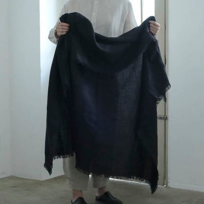 150cm×150cmサイズを広げた様子（ブラック）