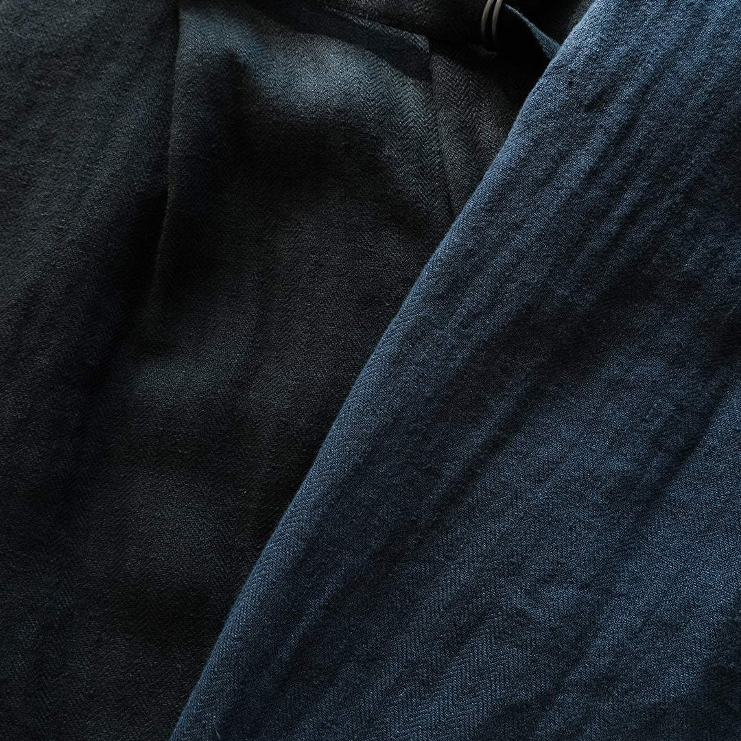 ［SALUÉ］エッグパンツC／ヘリンボーンリネン formal