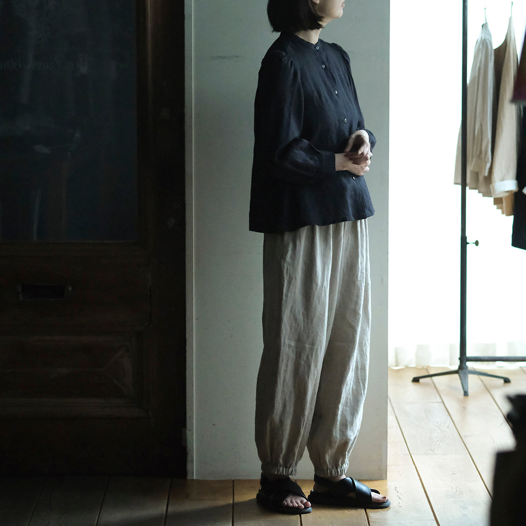 ［SALUÉ］リトアニアンリネンイージーパンツ