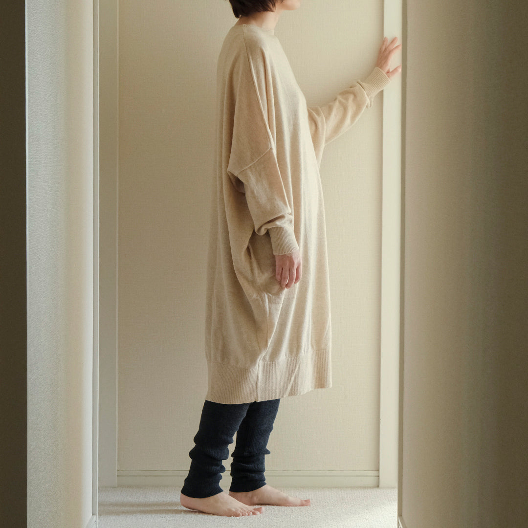 ゆったりサイズがうれしい、大人のニットワンピース – Envelope