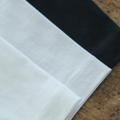 ［SALUÉ］white label スムース ロングスリーブTシャツ（リニューアル）