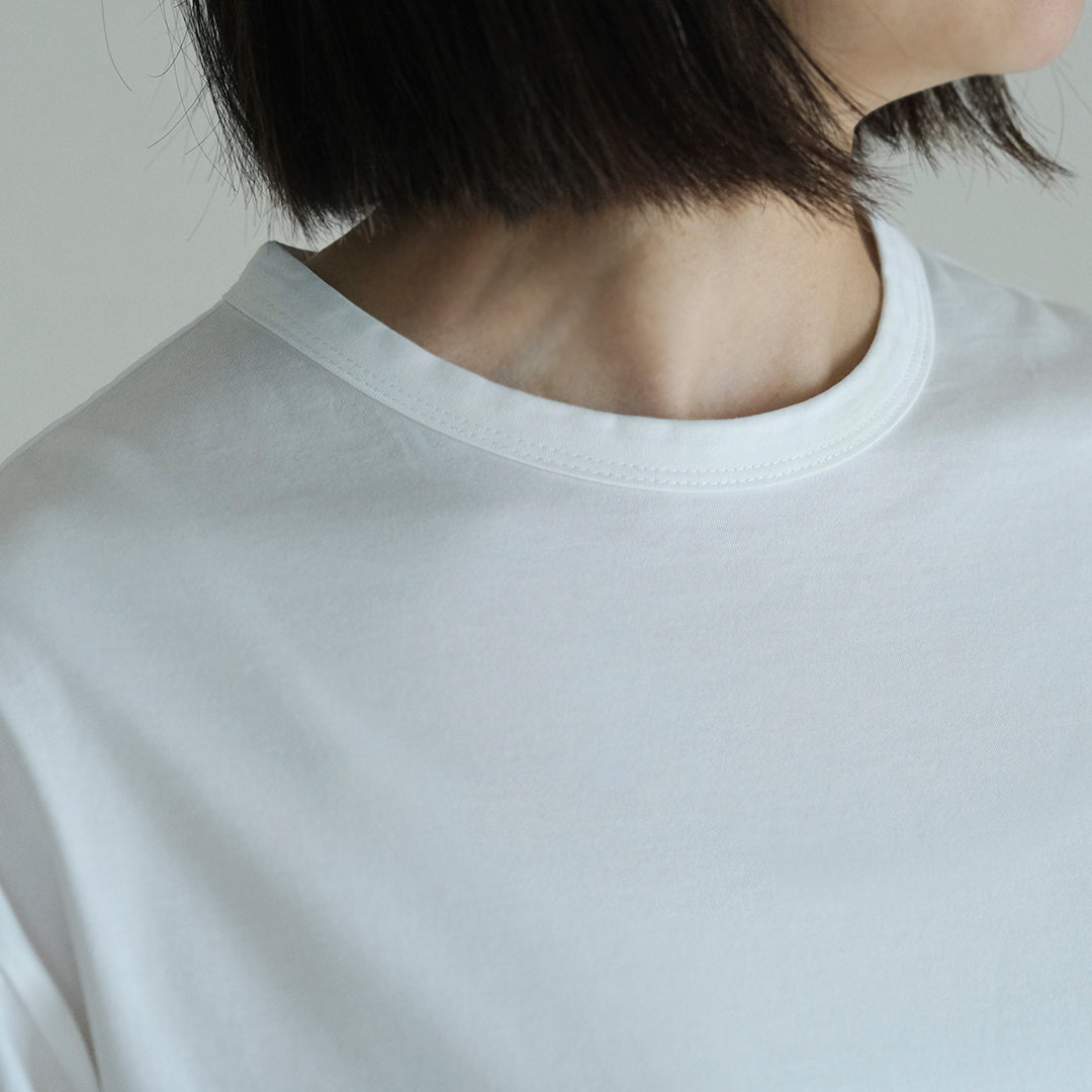 ［SALUÉ］white label スムース ロングスリーブTシャツ（リニューアル）