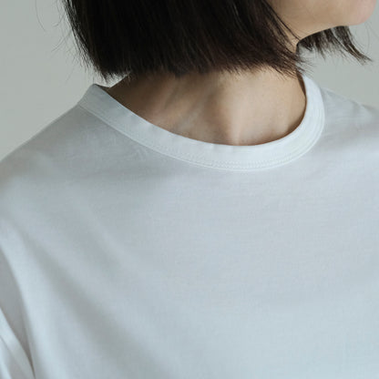 ［SALUÉ］white label スムース ロングスリーブTシャツ（リニューアル）