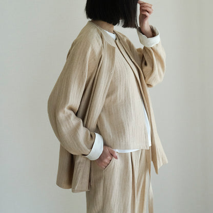 ［SALUÉ］white label スムース ロングスリーブTシャツ（リニューアル）