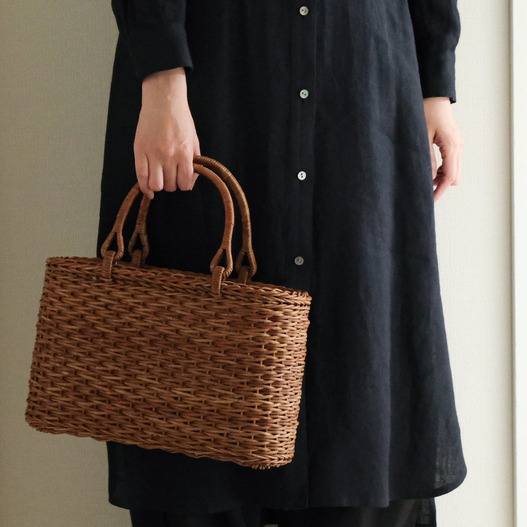 ［宮本工芸］あけび 薄型小松編 巻き手