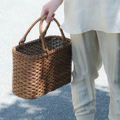 ［宮本工芸］あけび 薄型小松編 巻き手