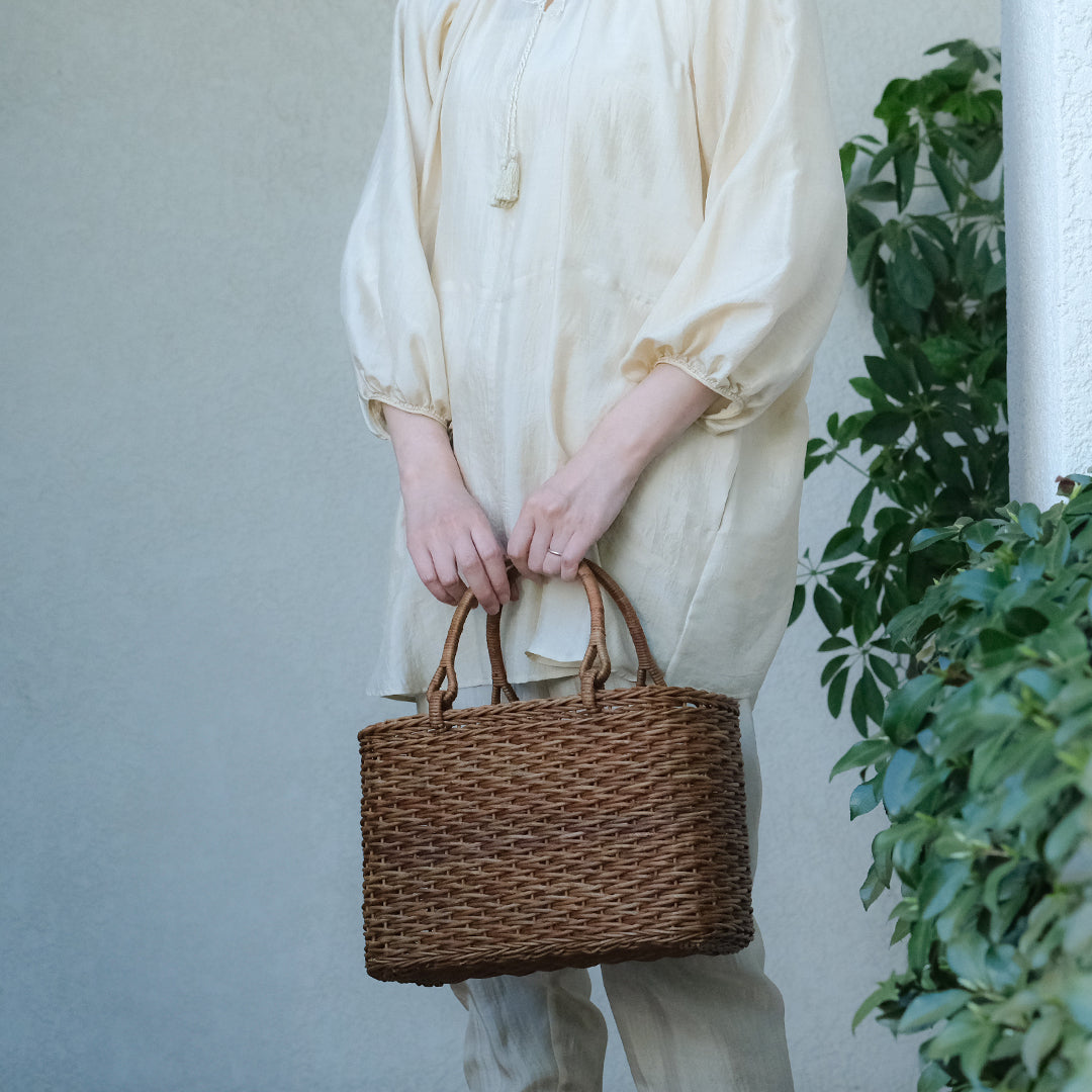 ［宮本工芸］あけび 薄型小松編 巻き手