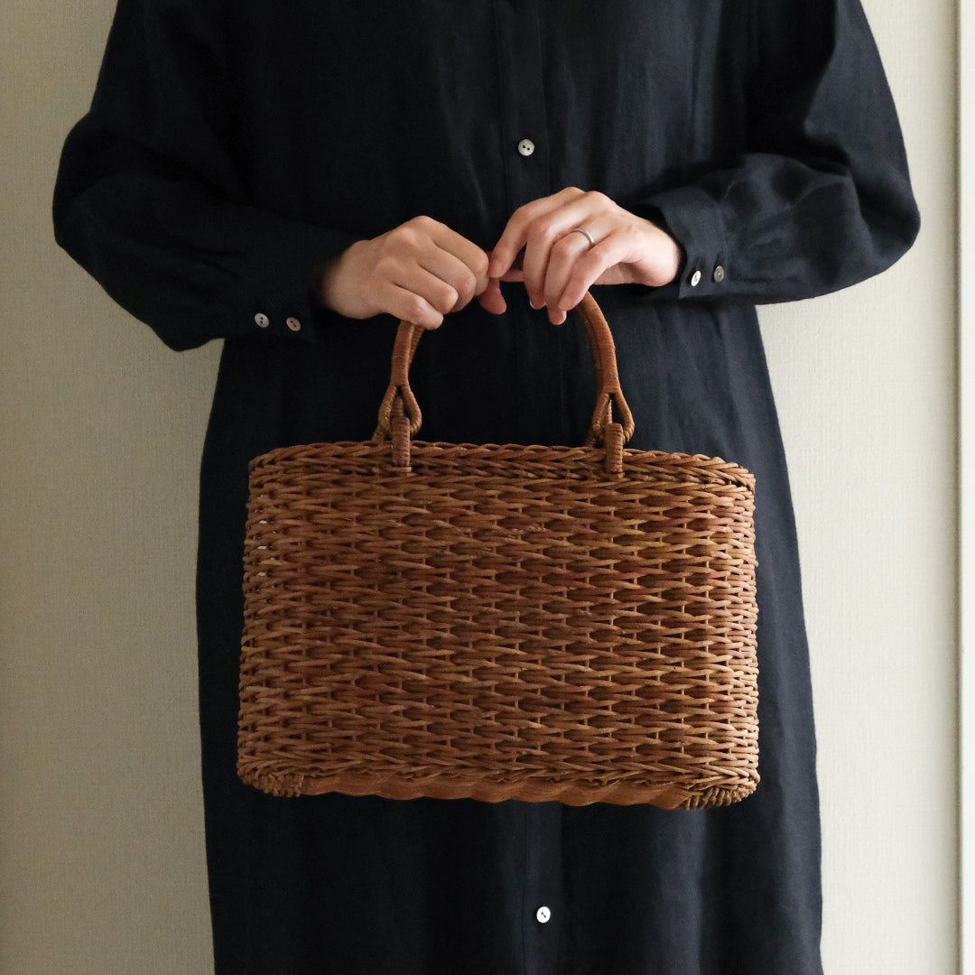 ［宮本工芸］あけび 薄型小松編 巻き手