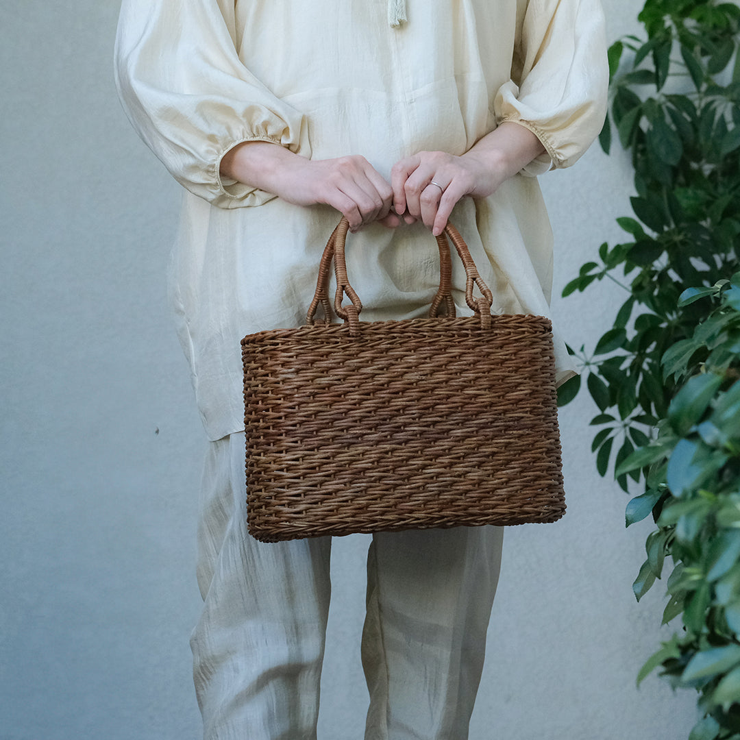 ［宮本工芸］あけび 薄型小松編 巻き手