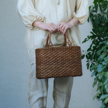 ［宮本工芸］あけび 薄型小松編 巻き手