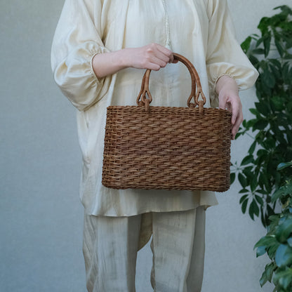 ［宮本工芸］あけび 薄型小松編 巻き手