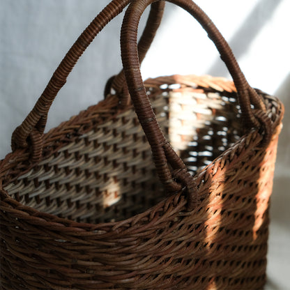 ［宮本工芸］あけび 薄型小松編 巻き手