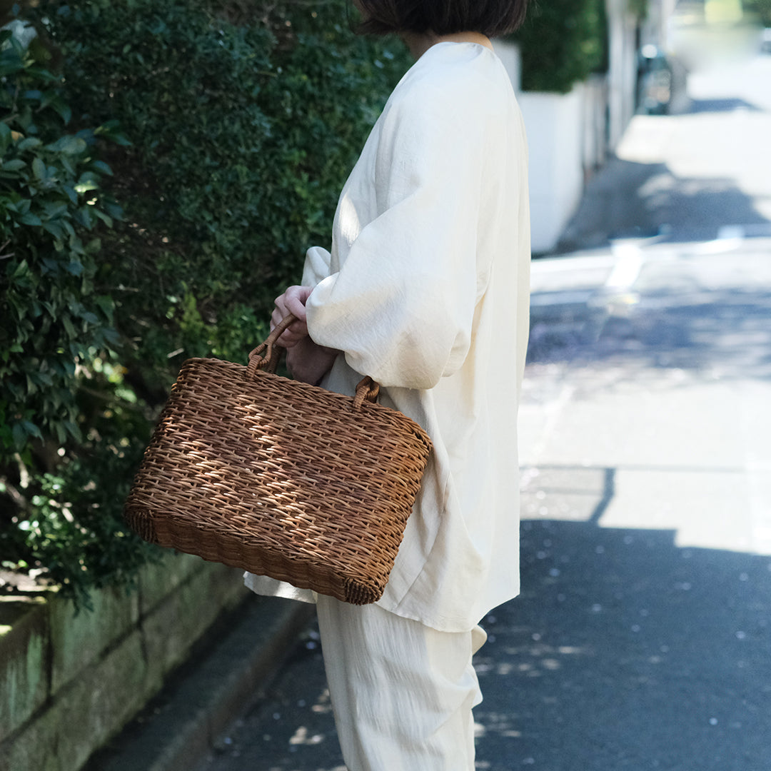 ［宮本工芸］あけび 薄型小松編 巻き手