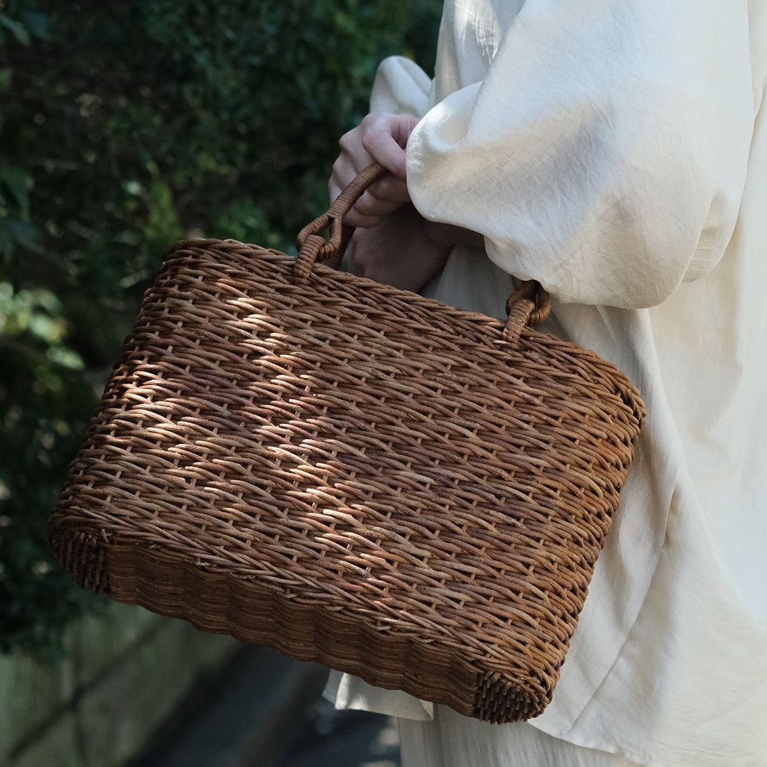 ［宮本工芸］あけび 薄型小松編 巻き手