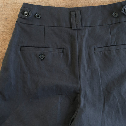 SALUÉ／【受注商品】エッグチノパンツ／コットンリネン  size 0