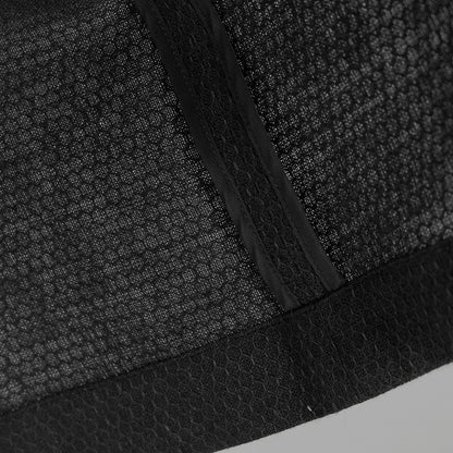 ［SALUÉ］ラウンドネックロングジレ／ウールリネンジャカードformal