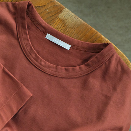［SALUÉ］white label スムース ハーフスリーブTシャツ