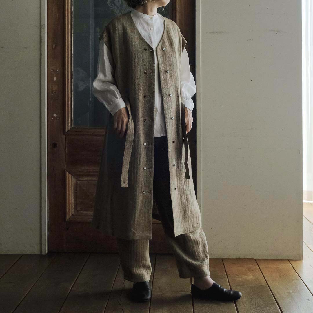SALUÉ／【受注商品】ダブルブレストドレス