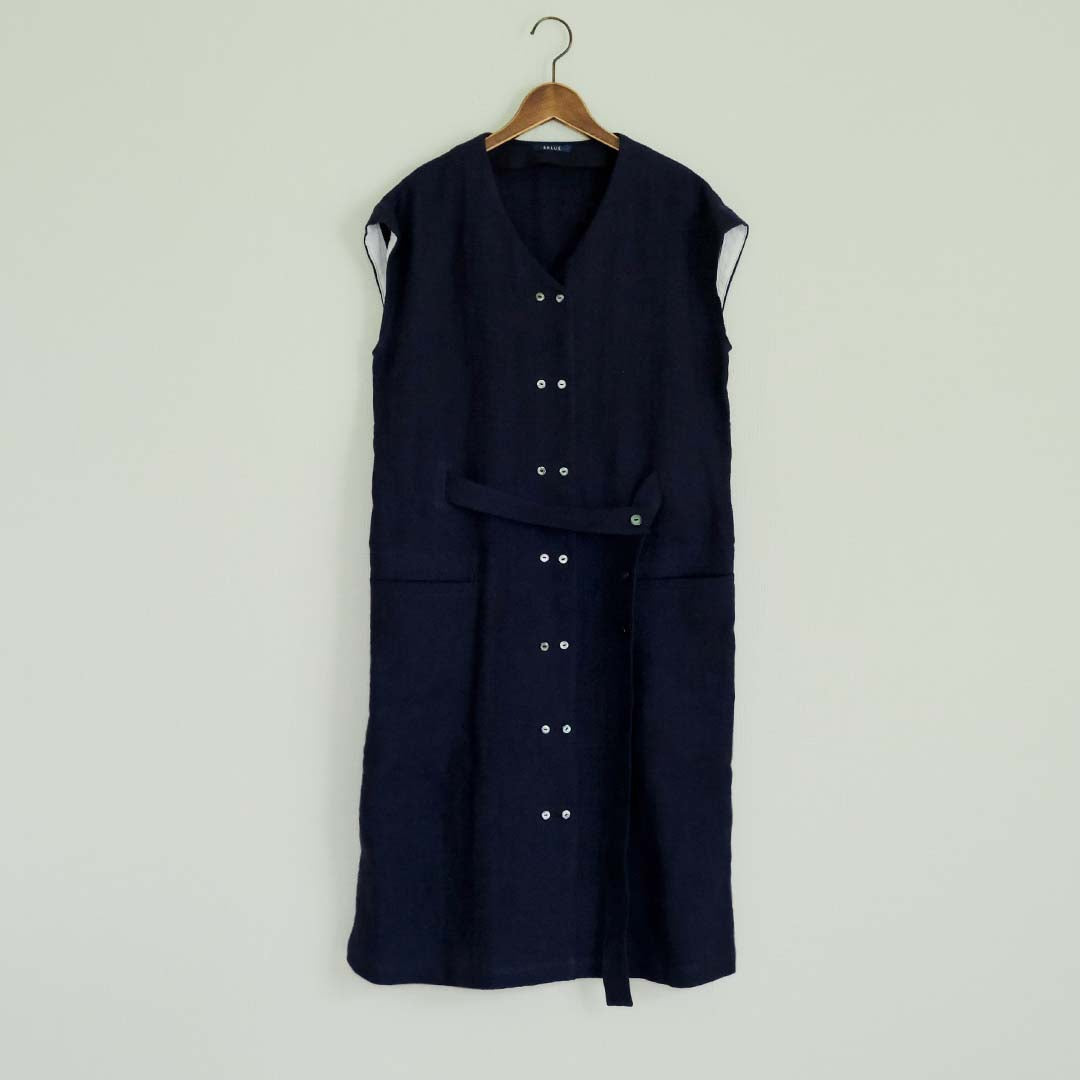 SALUÉ／【受注商品】ダブルブレストドレス