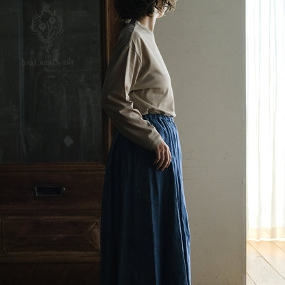 ［SALUÉ］white label スムース ロングスリーブTシャツ（リニューアル）