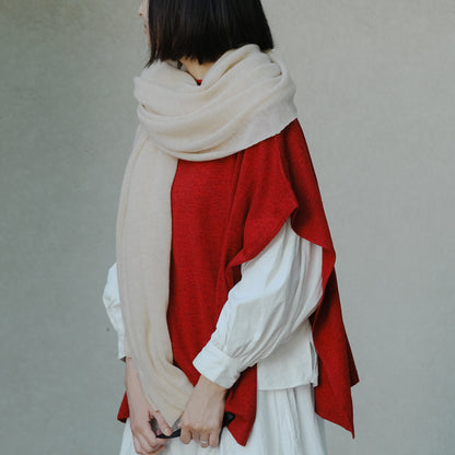 ［FREEMAN--B］ゆる編み天竺ストール　大