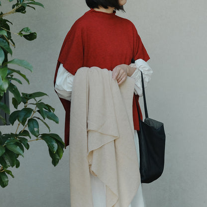 ［FREEMAN--B］ゆる編み天竺ストール　大