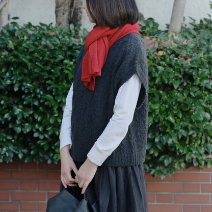 ［FREEMAN--B］柄編みベスト