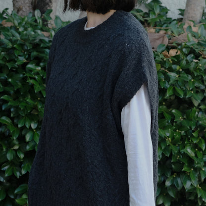 ［FREEMAN--B］柄編みベスト