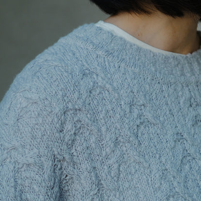 ［FREEMAN--B］柄編みベスト