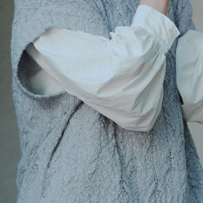 ［FREEMAN--B］柄編みベスト