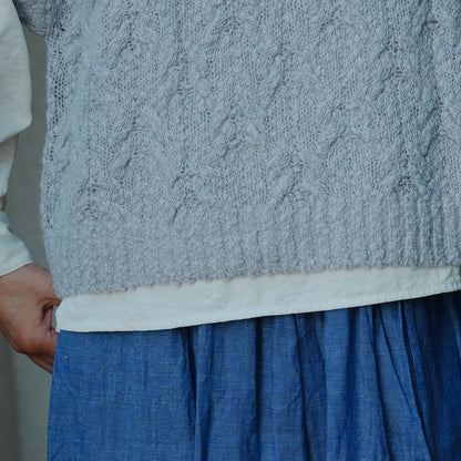 ［FREEMAN--B］柄編みベスト