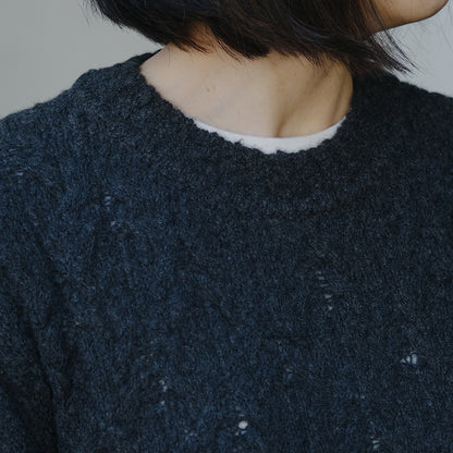 ［FREEMAN--B］柄編みベスト