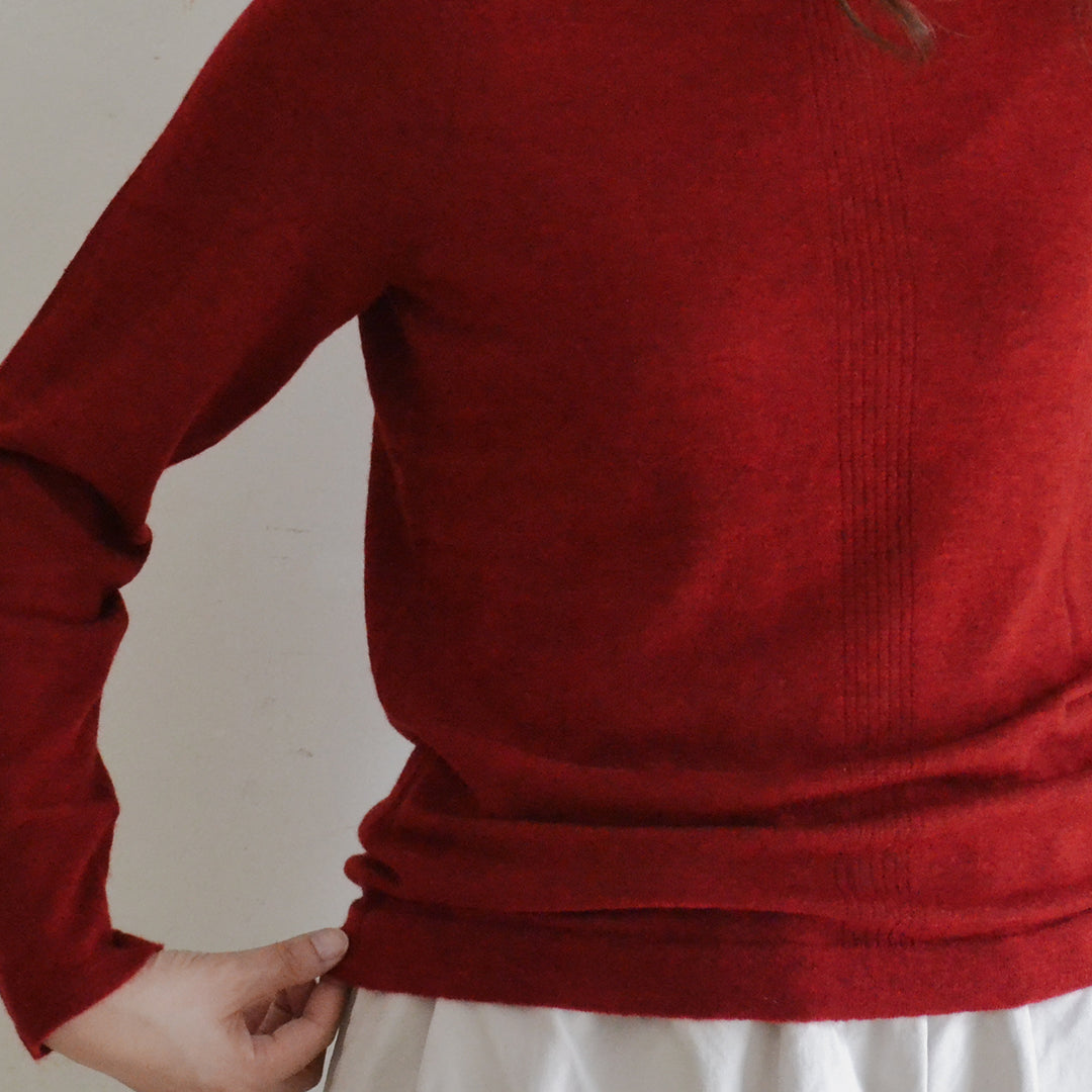 首元まであたたか。身につけるカシミヤ – Envelope - エンベロープ