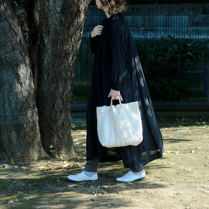 ［tatetoyoco］裂き織りバッグ（ポコ）